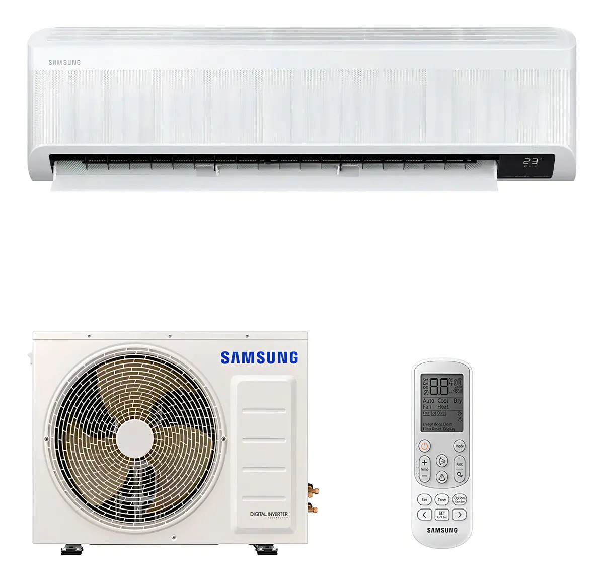 Ar Cond Split Inverter Samsung Windfree Connect 12k F