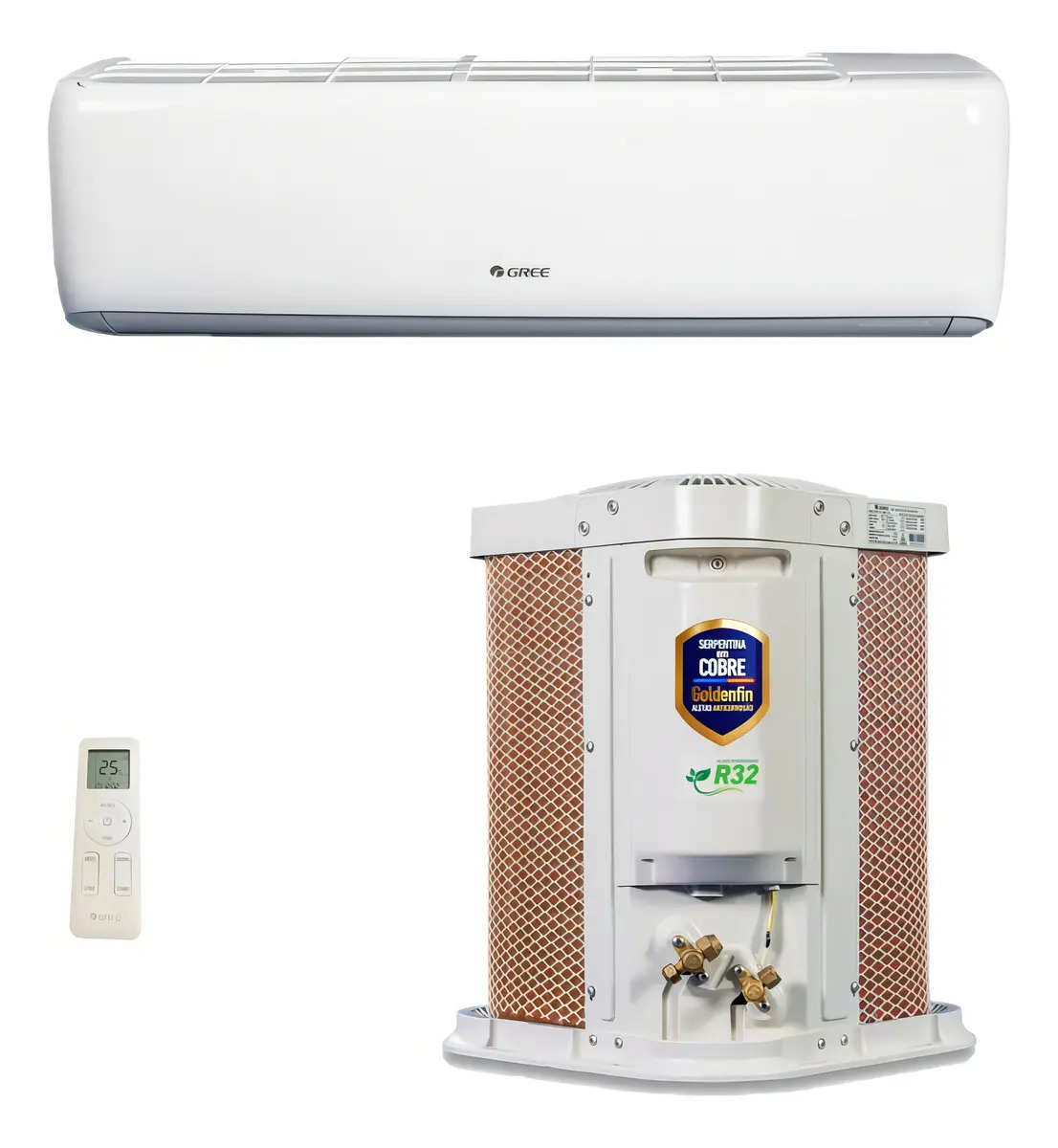 Ar Condicionado Split Gree Inverter 12000 BTU Frio G-Top Auto Wi-Fi