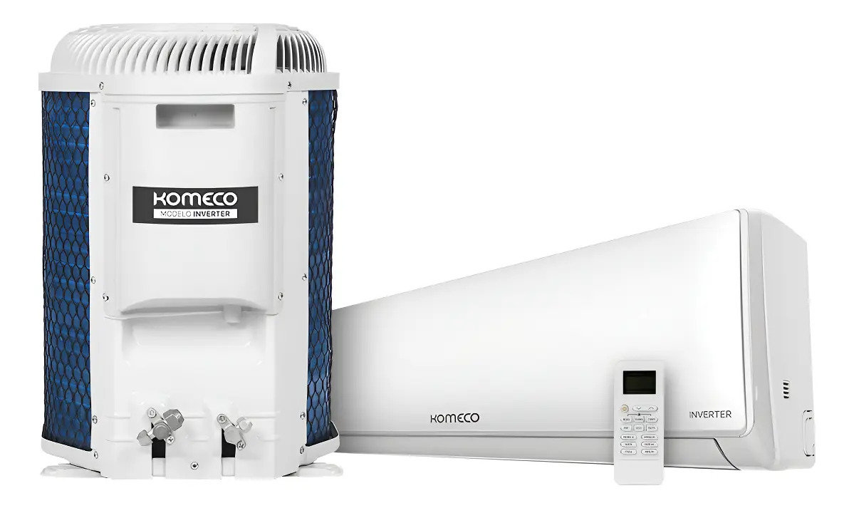 Ar Condicionado Split Inverter Komeco 12000 Btuh Quente/frio Branco