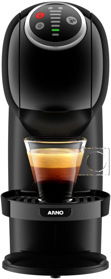 Arno PJ3408B1 Nescafé Dolce Gusto Genio S Plus DGS2 - Cafeteira Espresso, 110 V, Preta