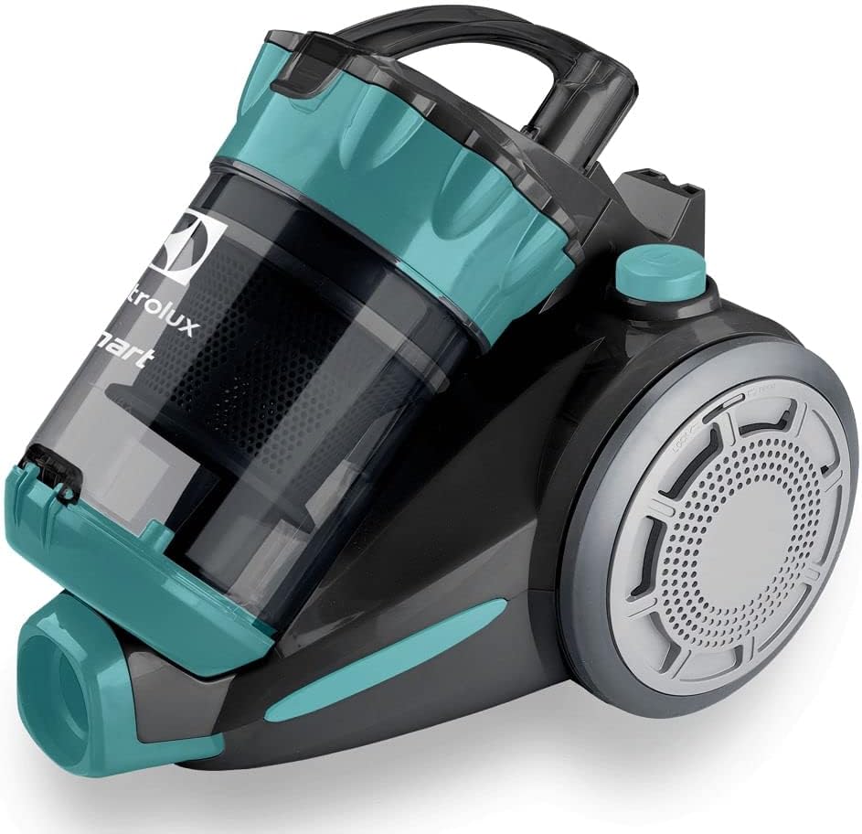 Aspirador de Pó sem Saco 1300W Smart Electrolux com Filtro HEPA e Bocal para Estofados (ABS03) 110V, Cinza/Verde
