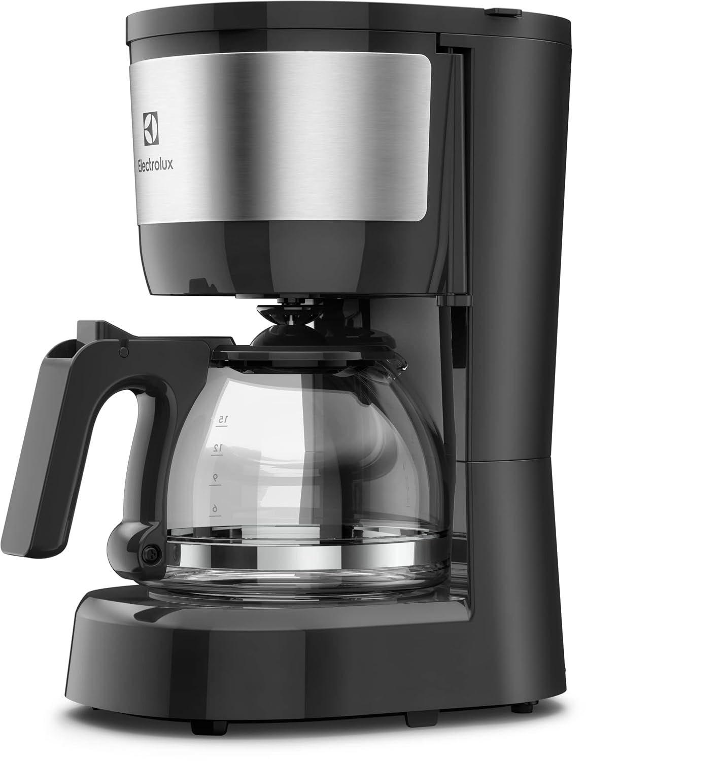 Cafeteira Elétrica Electrolux inox filtro permanente removivel corta pingos capacidade 600ml 15 xicaras função manter aquecido sistema ECM10 220v