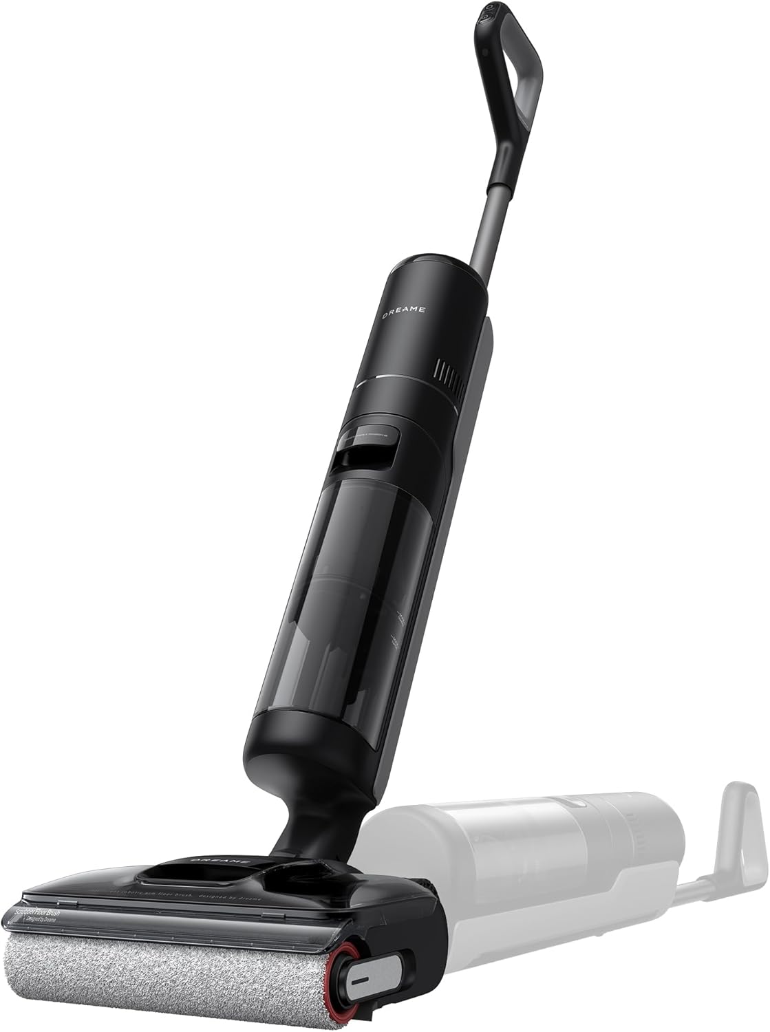 Dreame H12 Pro FlexReach, Aspirador Vertical Sem Fio Seco e Úmido, reclinável a 180°, secagem em 5 min, sucção 18kPa, lavagem a quente a 90 °C, limpeza com escova dupla, 50 min de limpeza, 220V-240V