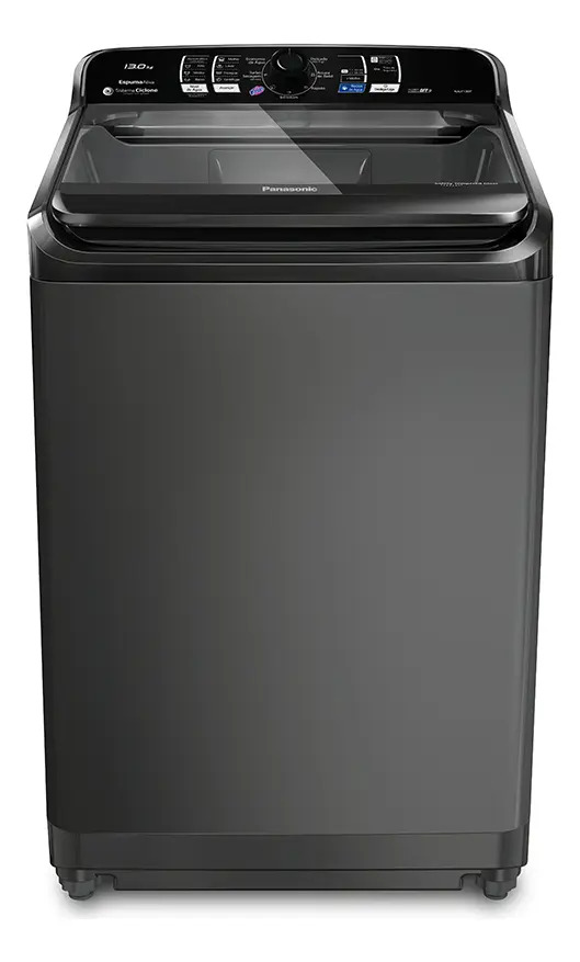 Máquina De Lavar Panasonic Função Vanish 13kg Titânio NA-F130B1T 127v