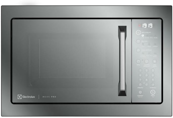 Micro-ondas de Embutir Electrolux ME3HP com 34L Inox com Grill e Função Tira Odor
