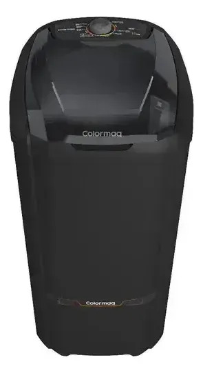 Tanquinho Colormaq 15kg Semiautomática Preto Para Roupa